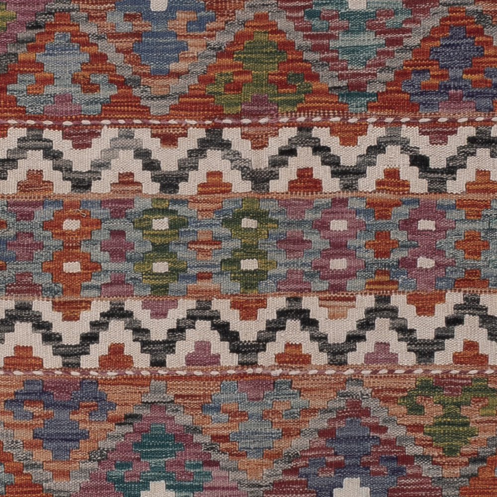 Kelim Teppich - Splash - 294 x 206 cm - mehrfarbig