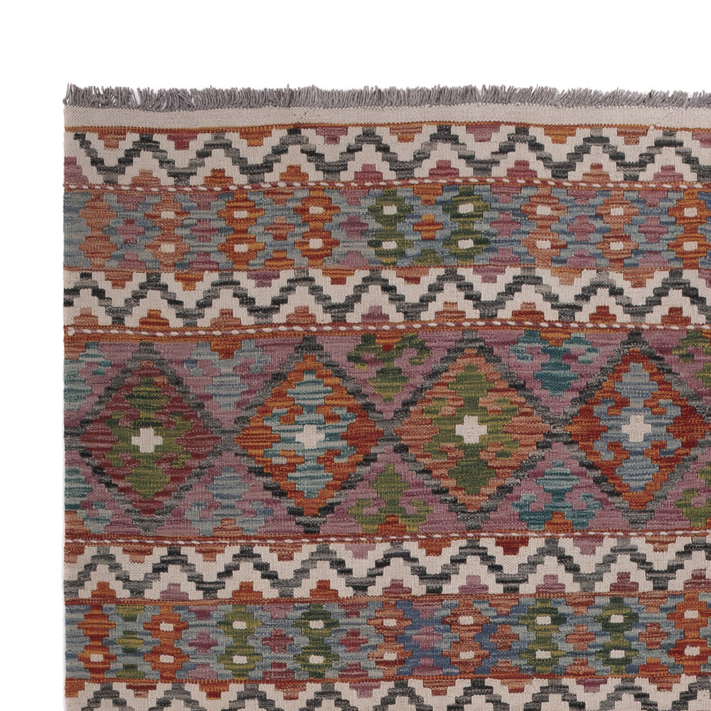 Kilim Maimana Alfombra 294x206cm - Alfombra de lana