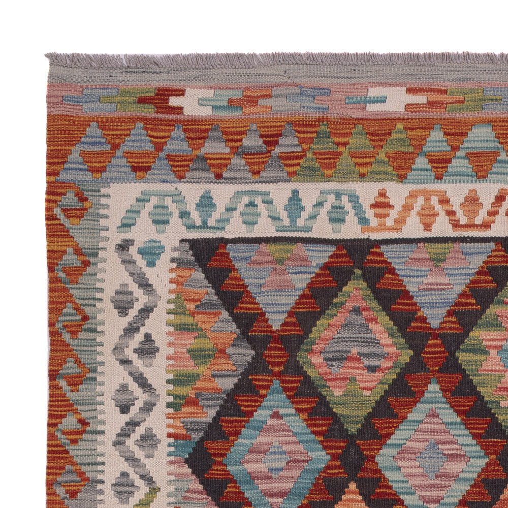 Kilim Maimana Alfombra 196x155cm - Alfombra de lana
