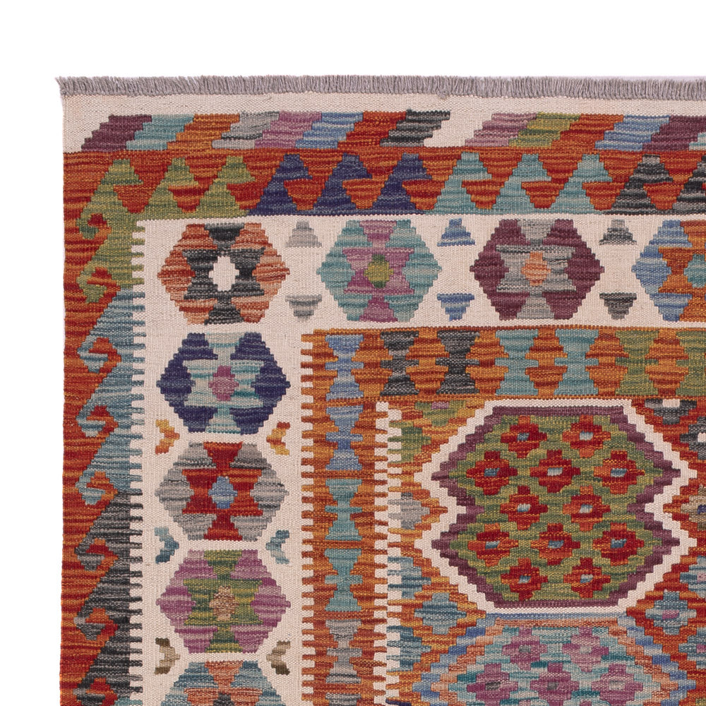 Kilim Maimana Alfombra 195x158cm - Alfombra de lana