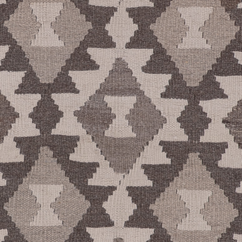 Kelim Teppich - Splash - 149 x 104 cm - dunkelgrau