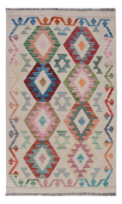 Kilim Maimana Alfombra 80x126cm - Alfombra de lana