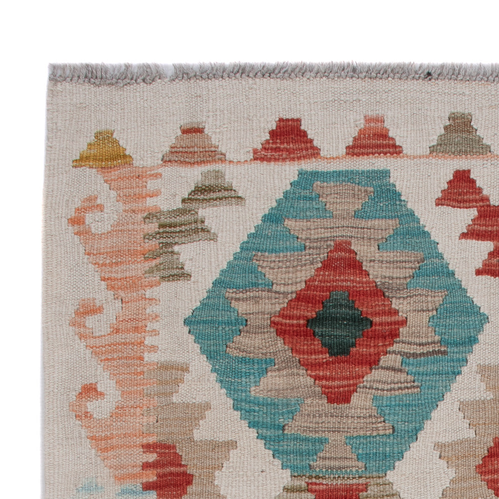 Kilim Maimana Alfombra 128x82cm - Alfombra de lana