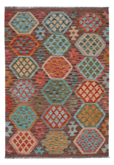 Kilim Maimana Alfombra 89x126cm - Alfombra de lana