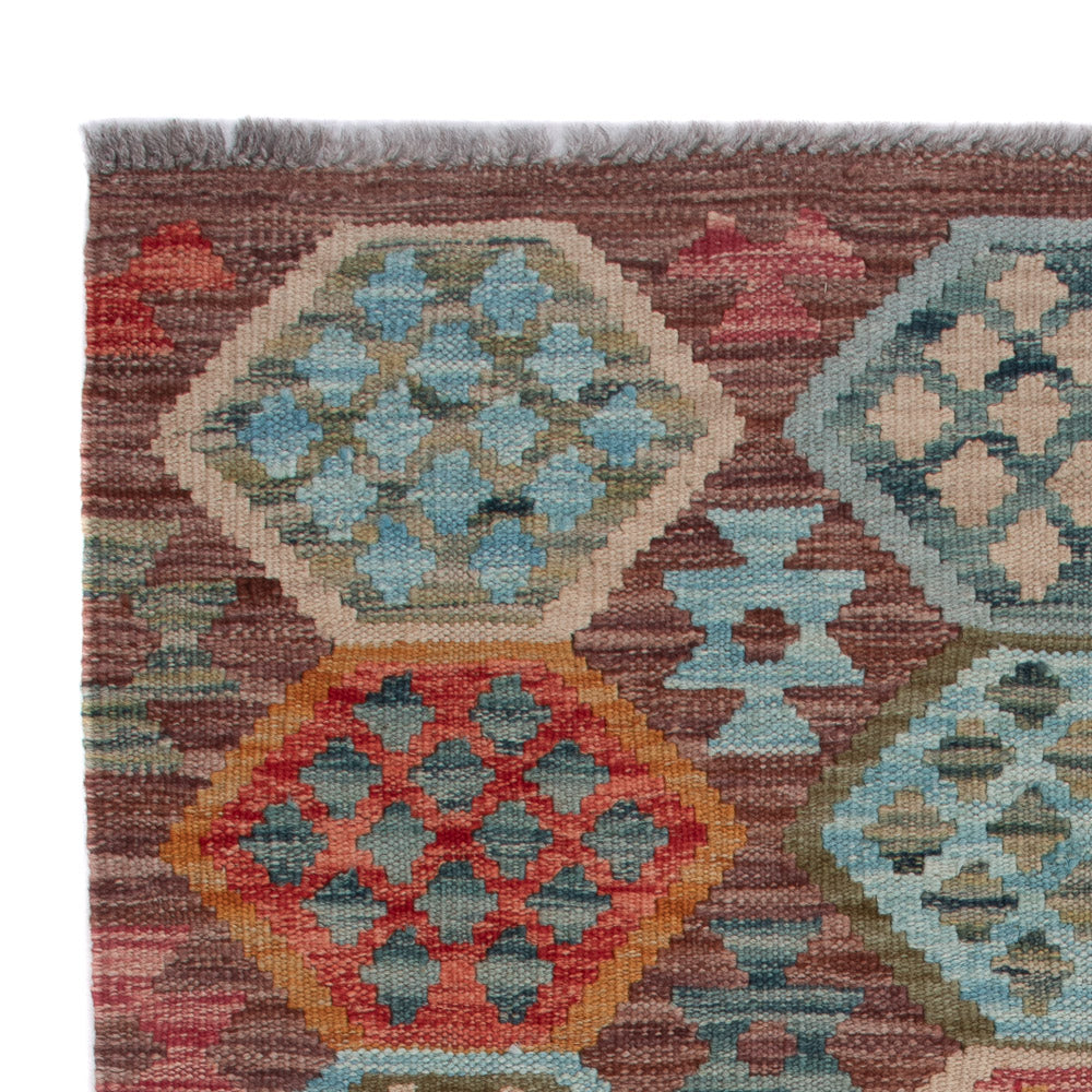Kilim Maimana Alfombra 126x89cm - Alfombra de lana