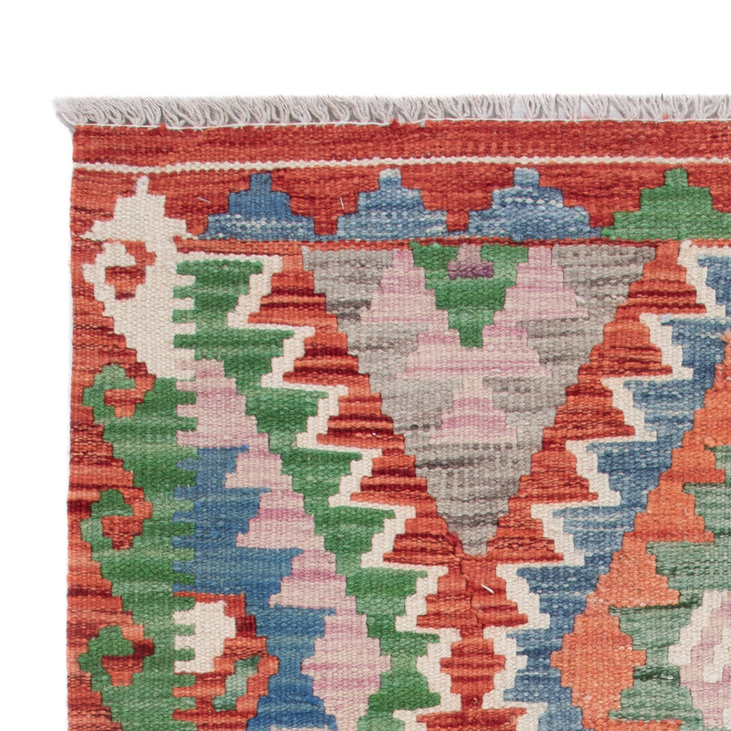 Kelim Teppich - Splash - 122 x 83 cm - mehrfarbig
