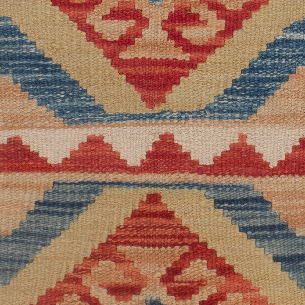 Kelim Teppich - Splash - 118 x 86 cm - mehrfarbig