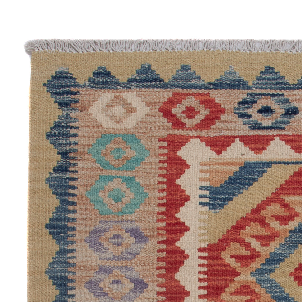 Kilim Maimana Alfombra 118x86cm - Alfombra de lana