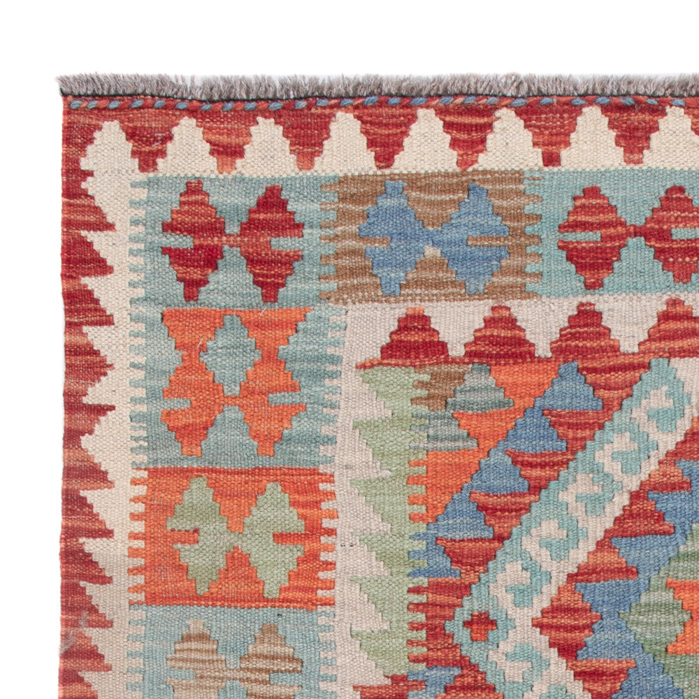 Kilim Maimana Alfombra 113x89cm - Alfombra de lana