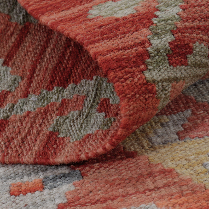 Kelim Teppich - Splash - 123 x 80 cm - mehrfarbig