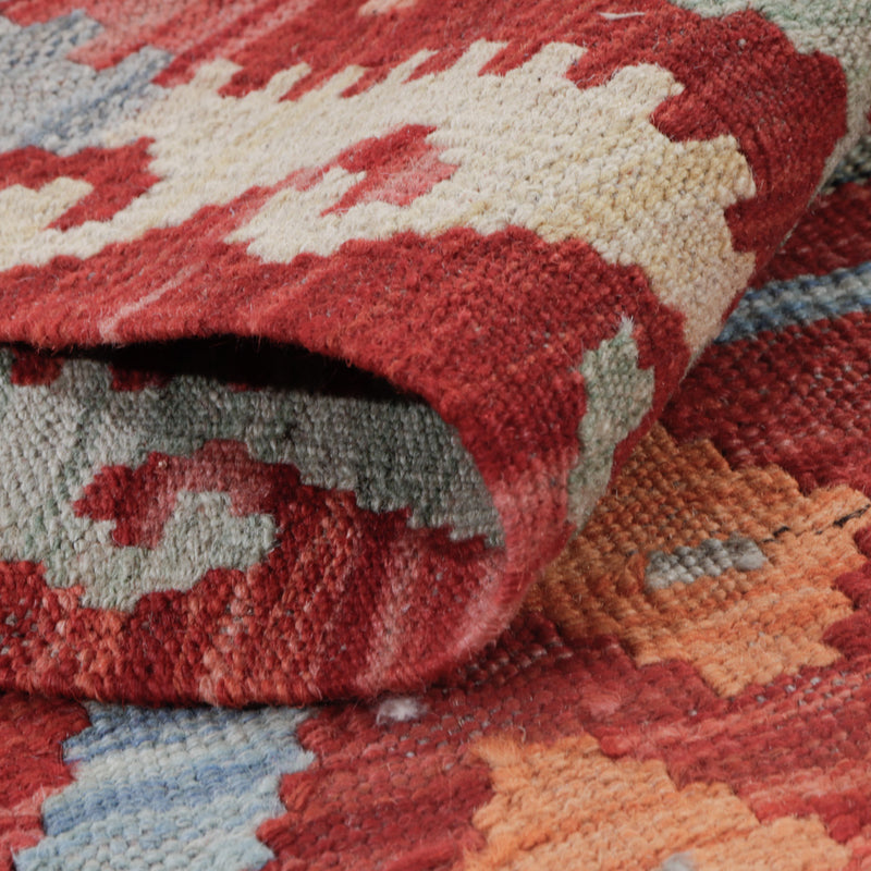 Alfombra Kelim - Splash - 126 x 80 cm - multicolor