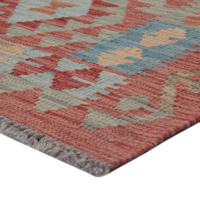 Alfombra Kelim - Splash - 108 x 76 cm - multicolor