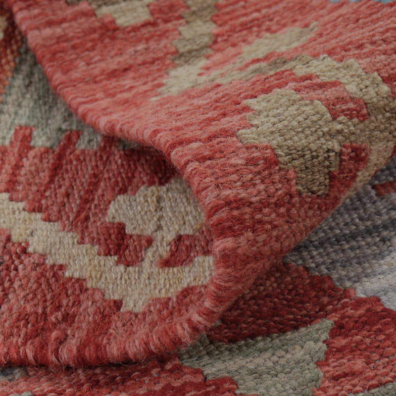 Alfombra Kelim - Splash - 108 x 76 cm - multicolor