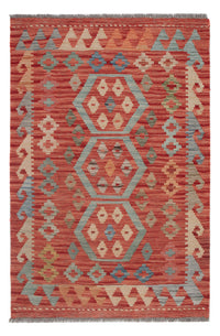 Alfombra Kelim - Splash - 120 x 79 cm - multicolor