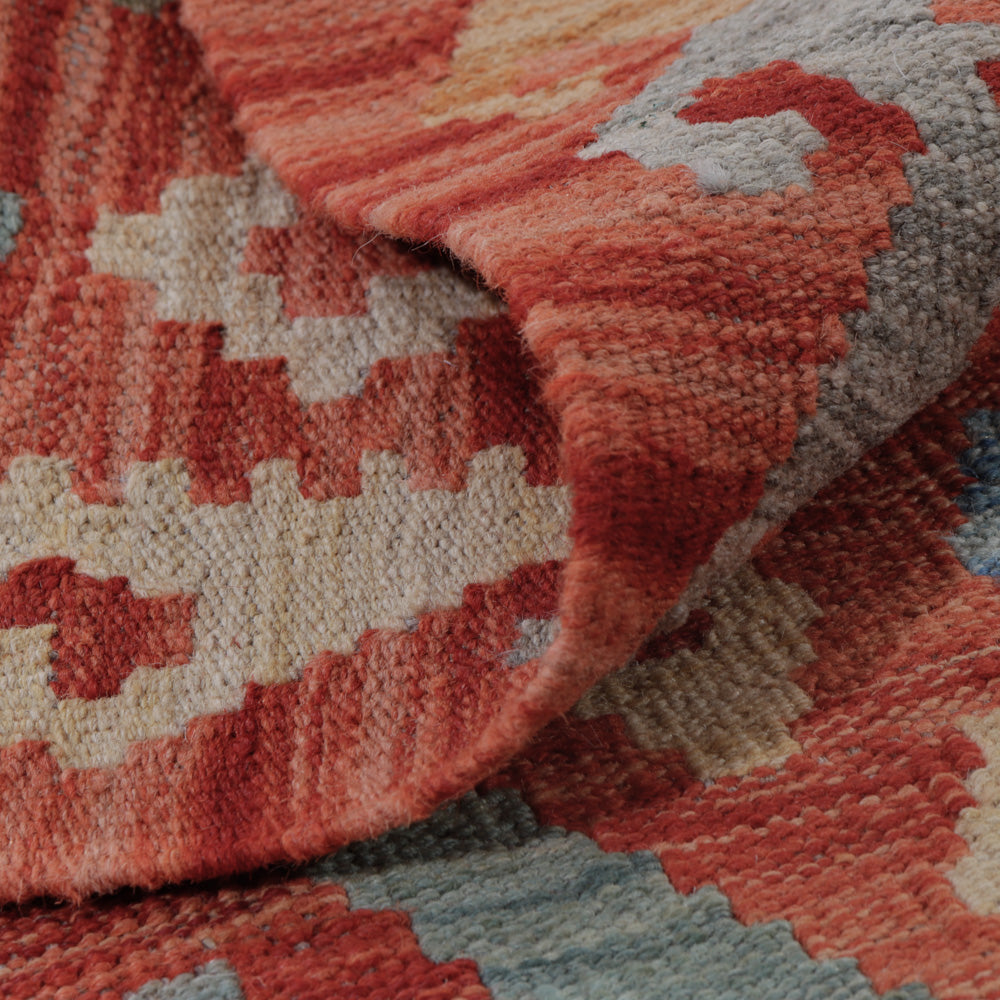 Alfombra Kelim - Splash - 120 x 79 cm - multicolor