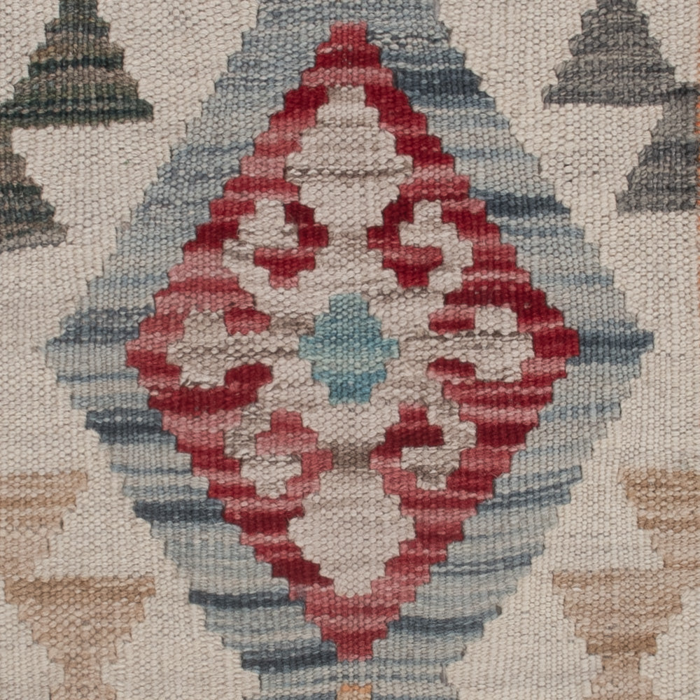 Kelim Teppich - Splash - 117 x 80 cm - mehrfarbig