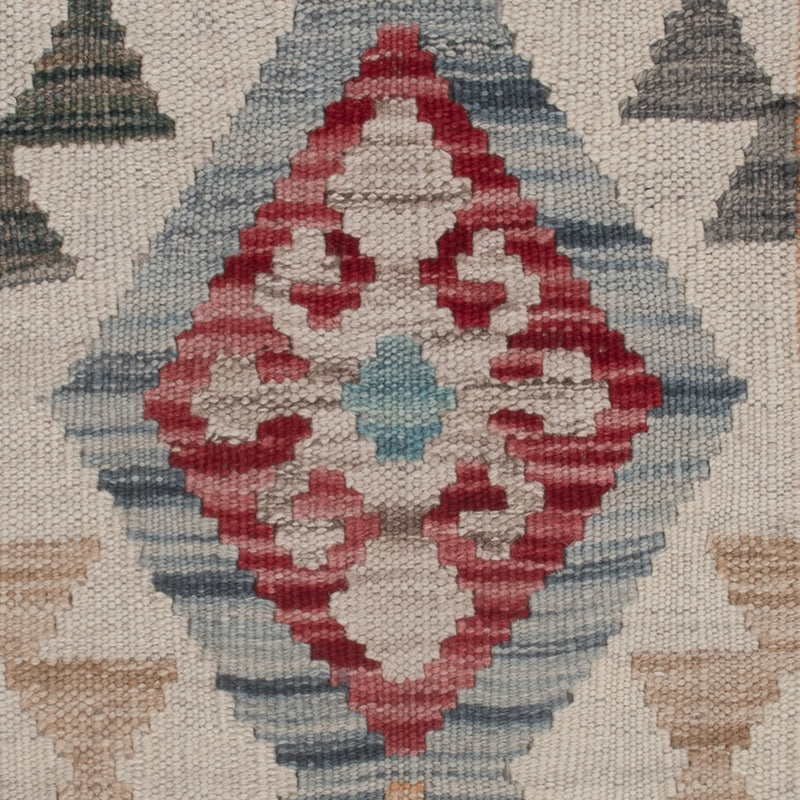 Kelim Teppich - Splash - 117 x 80 cm - mehrfarbig