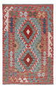 Kilim Maimana Alfombra 124x80cm - Alfombra de lana
