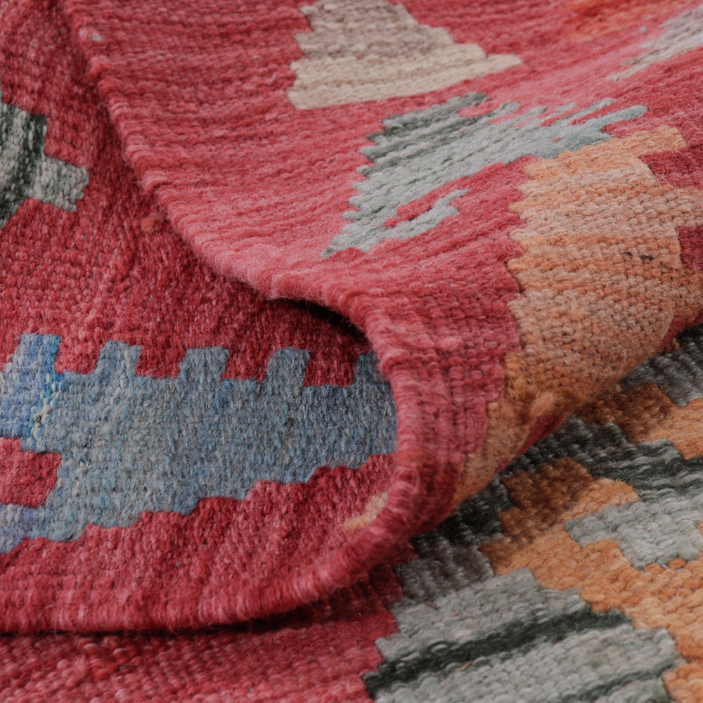 Alfombra Kelim - Splash - 125 x 85 cm - multicolor