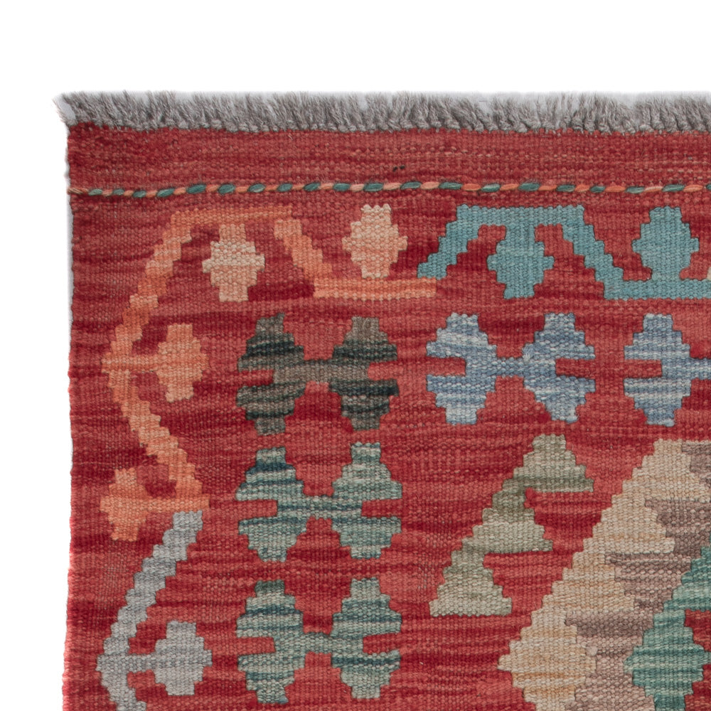 Kelim Teppich - Splash - 122 x 76 cm - mehrfarbig