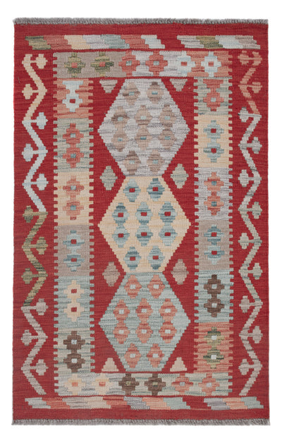 Kilim Maimana Alfombra 80x120cm - Alfombra de lana