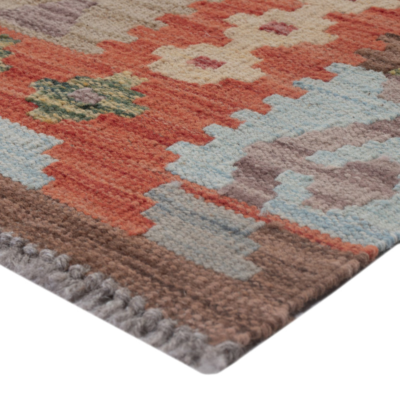 Kelim Teppich - Splash - 131 x 83 cm - mehrfarbig