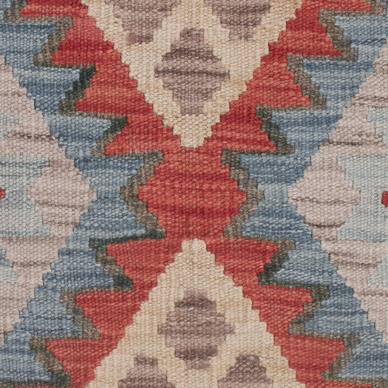 Alfombra Kelim - Splash - 114 x 85 cm - multicolor