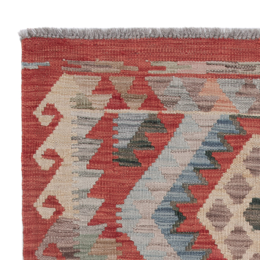 Alfombra Kelim - Splash - 114 x 85 cm - multicolor