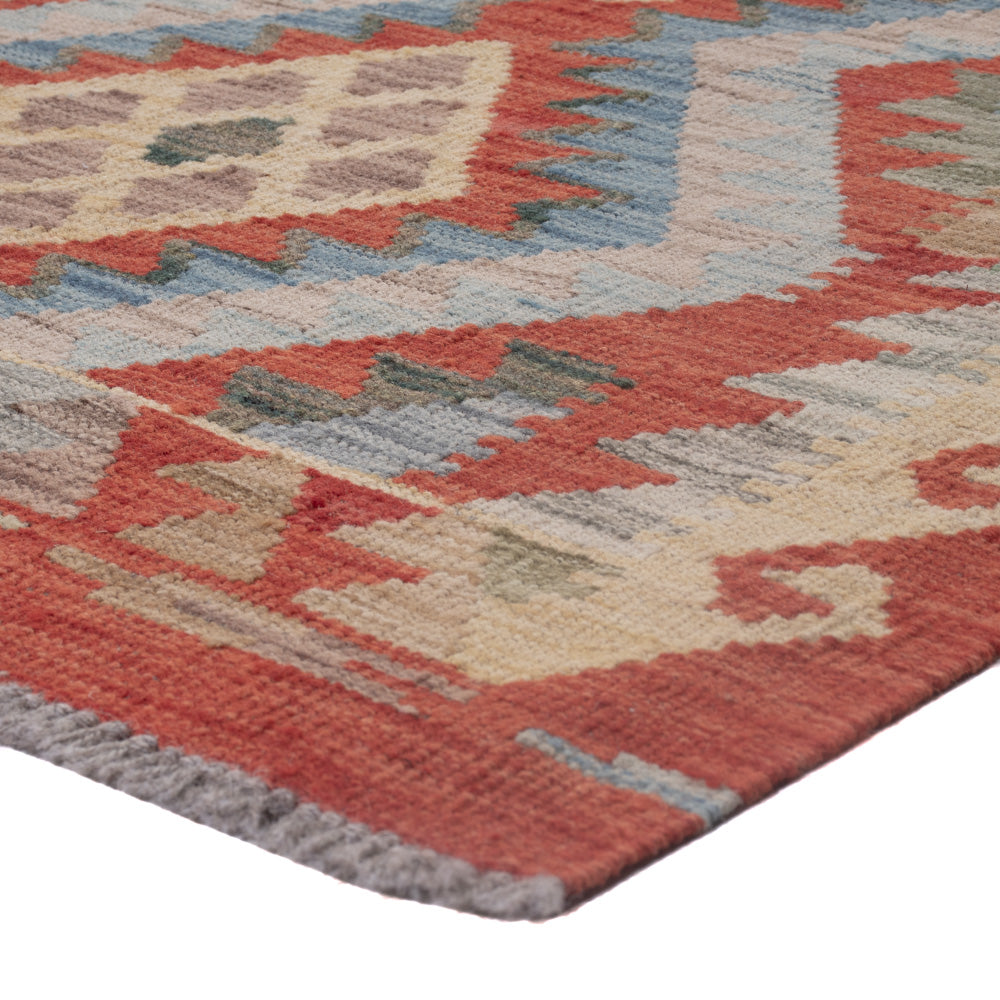 Alfombra Kelim - Splash - 114 x 85 cm - multicolor