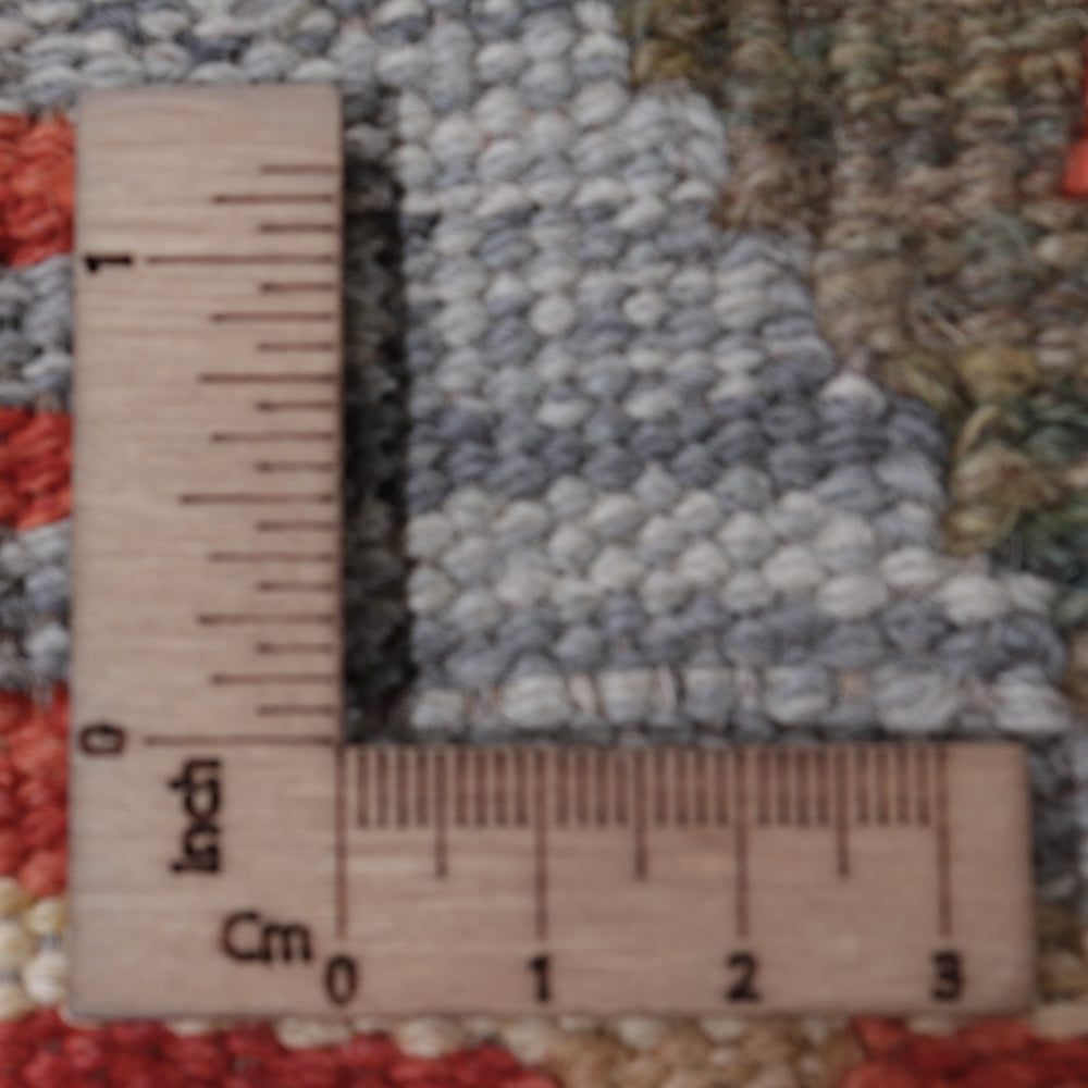 Alfombra Kelim - Splash - 114 x 85 cm - multicolor