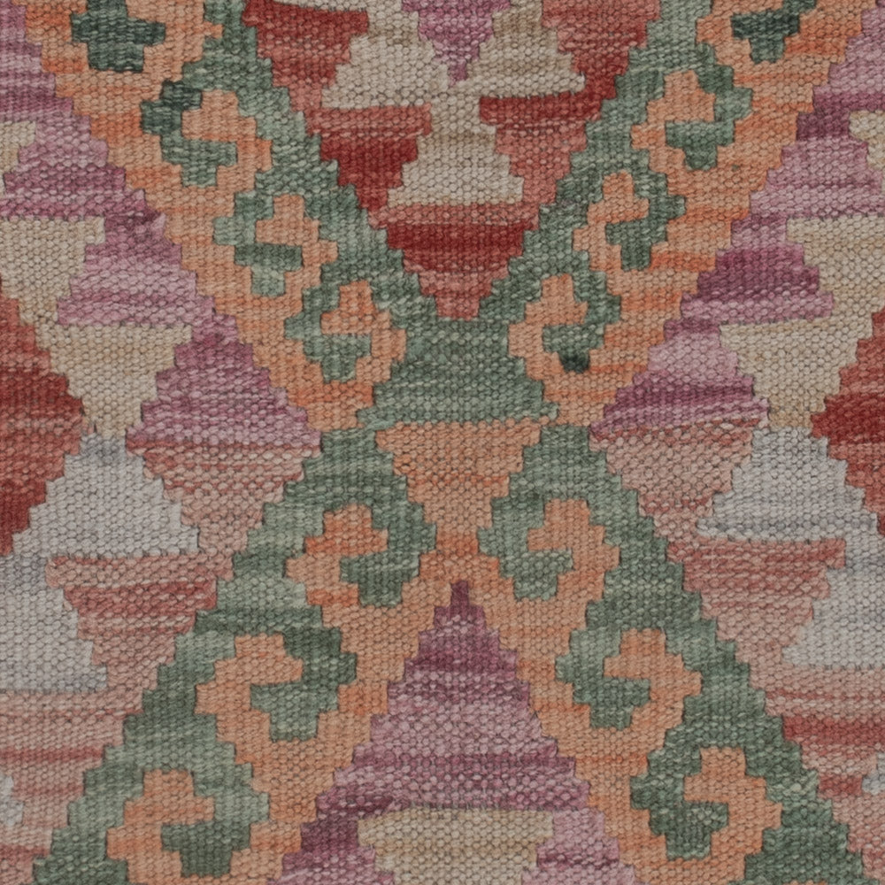 Alfombra Kelim - Splash - 128 x 83 cm - multicolor