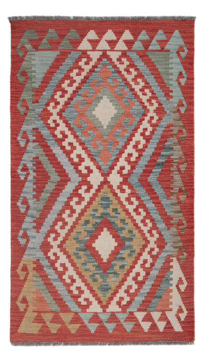 Kilim Maimana Alfombra 80x140cm - Alfombra de lana