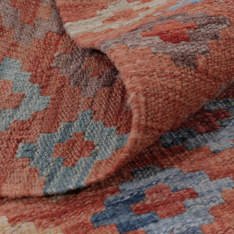 Alfombra Kelim - Splash - 118 x 80 cm - multicolor