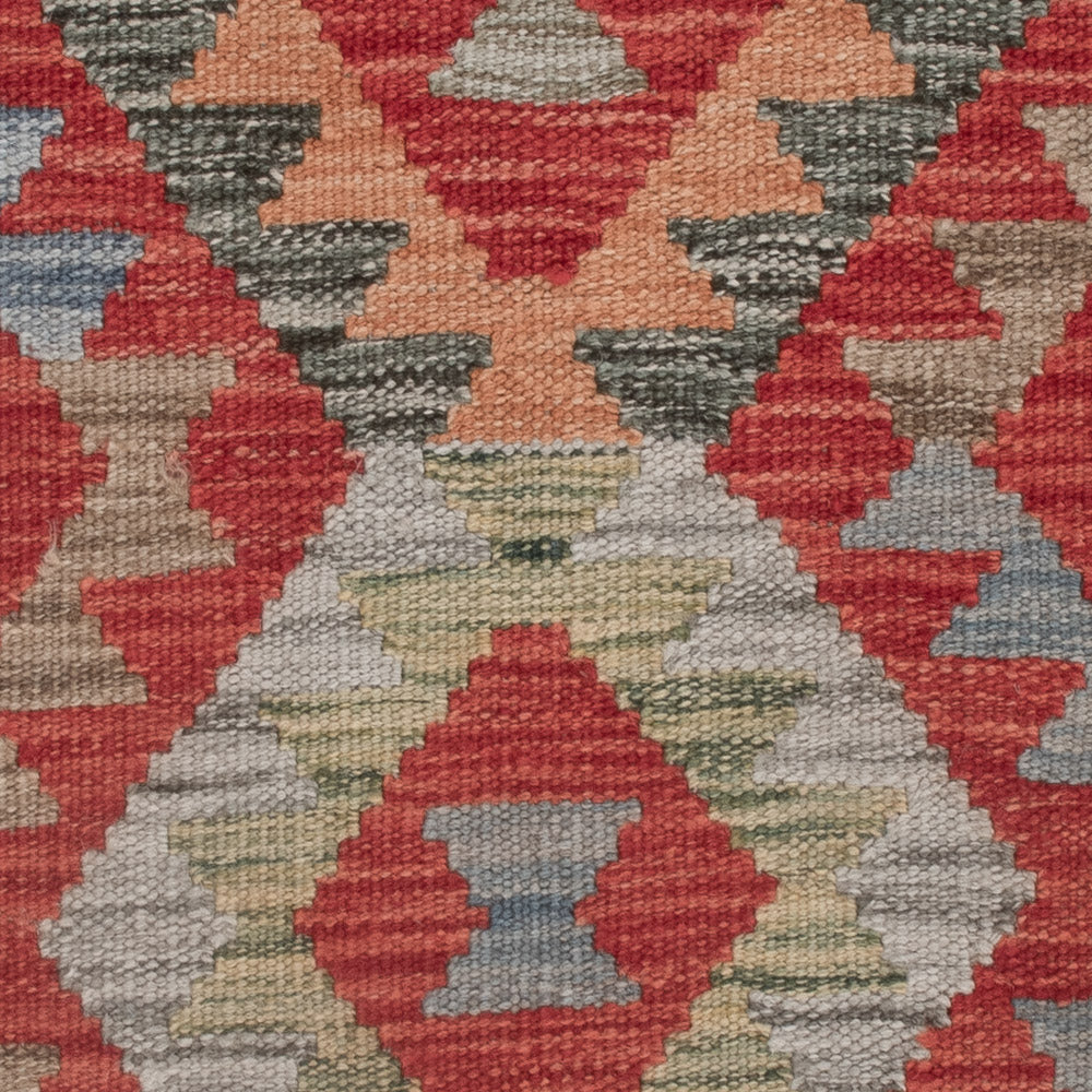 Alfombra Kelim - Splash - 131 x 86 cm - multicolor