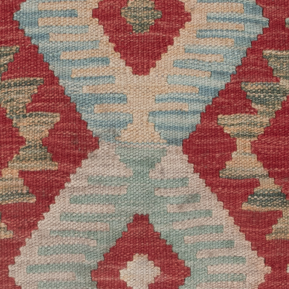 Alfombra Kelim - Splash - 131 x 77 cm - multicolor