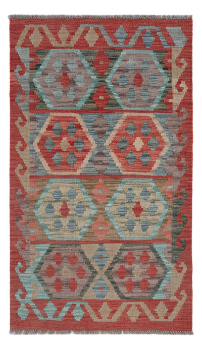 Kilim Maimana Alfombra 72x124cm - Alfombra de lana