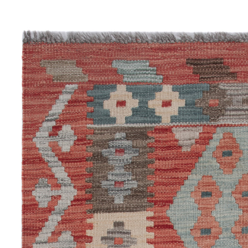 Alfombra Kelim - Splash - 123 x 82 cm - multicolor