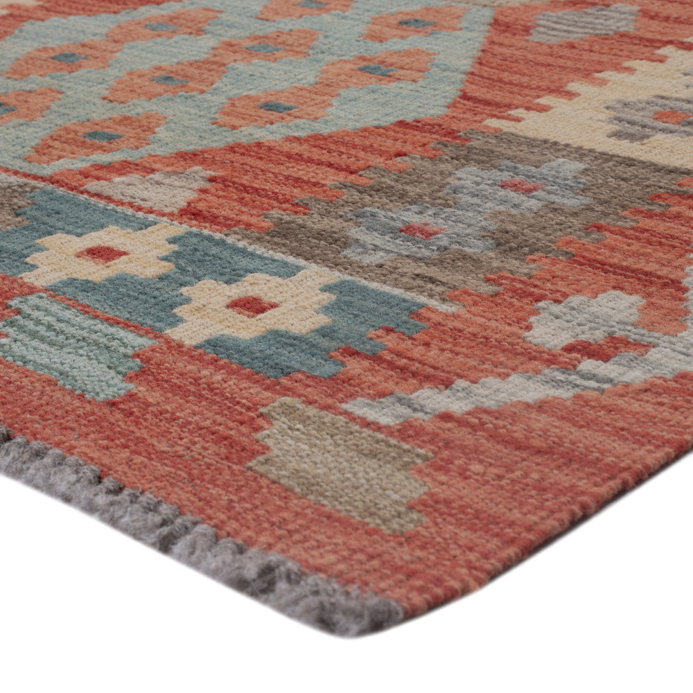 Alfombra Kelim - Splash - 123 x 82 cm - multicolor