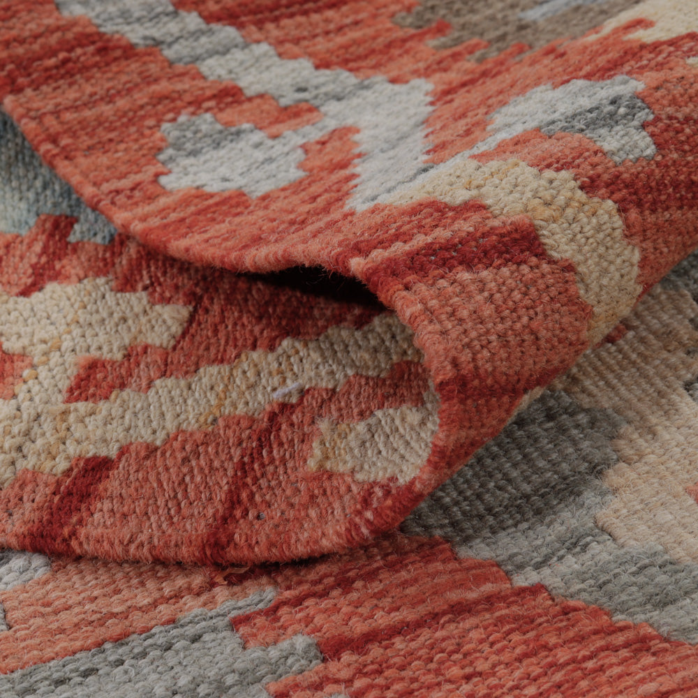 Alfombra Kelim - Splash - 123 x 82 cm - multicolor