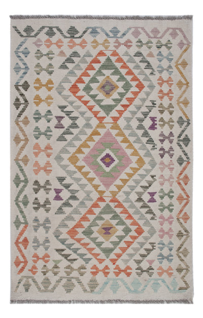 Kilim Maimana Alfombra 87x134cm - Alfombra de lana