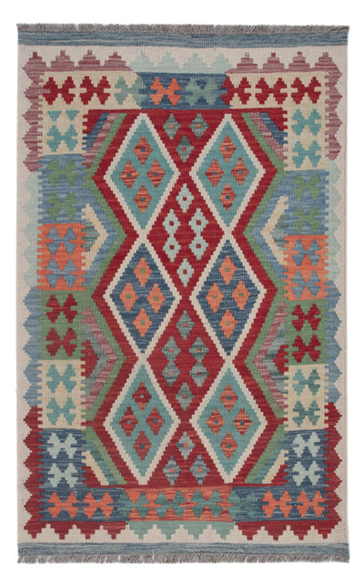 Kilim Maimana Alfombra 85x131cm - Alfombra de lana