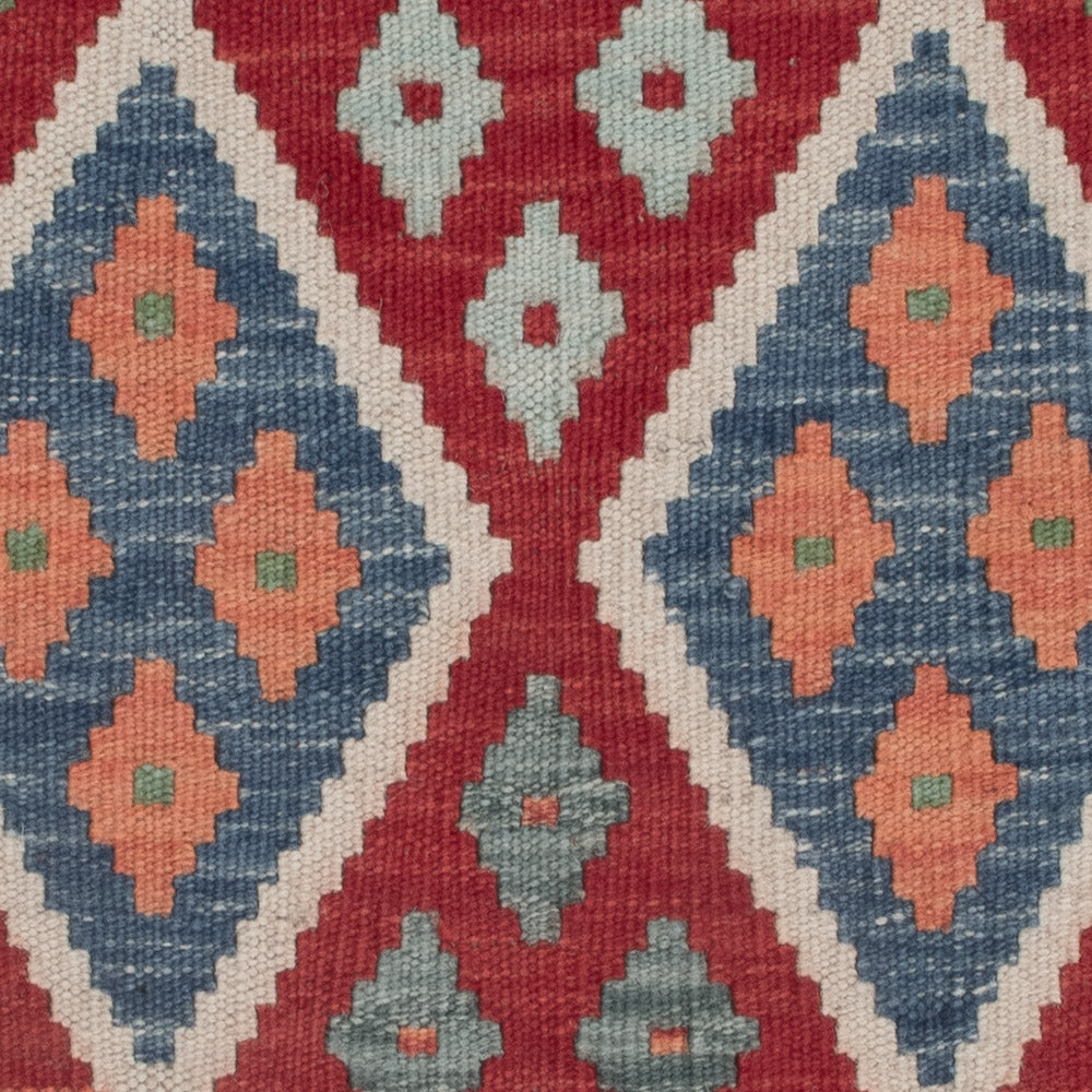 Alfombra Kelim - Splash - 131 x 85 cm - multicolor