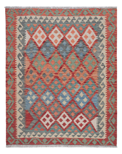 Kilim Maimana Alfombra 100x126cm - Alfombra de lana