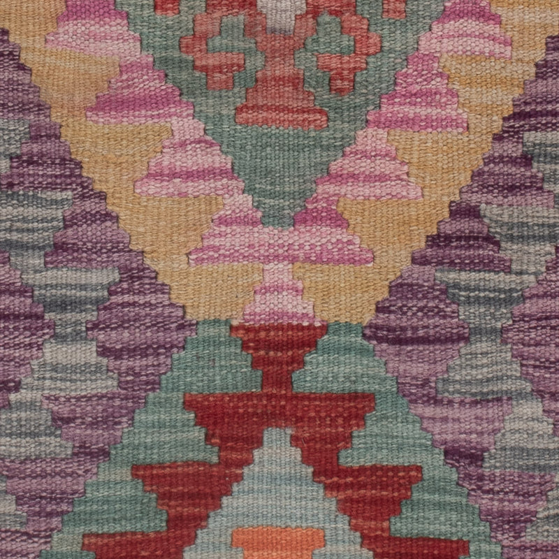 Alfombra Kelim - Splash - 126 x 78 cm - multicolor