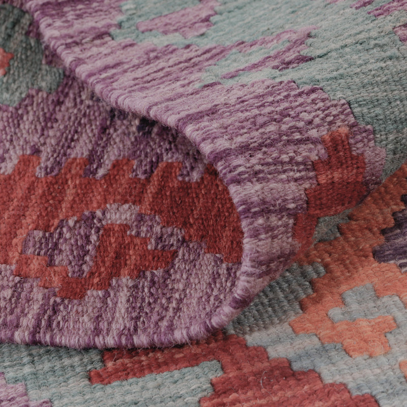 Alfombra Kelim - Splash - 126 x 78 cm - multicolor