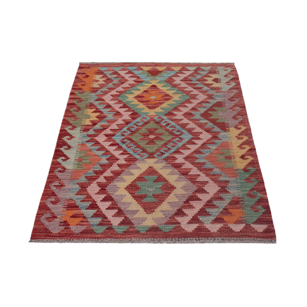 Kelim Teppich - Splash - 122 x 75 cm - mehrfarbig