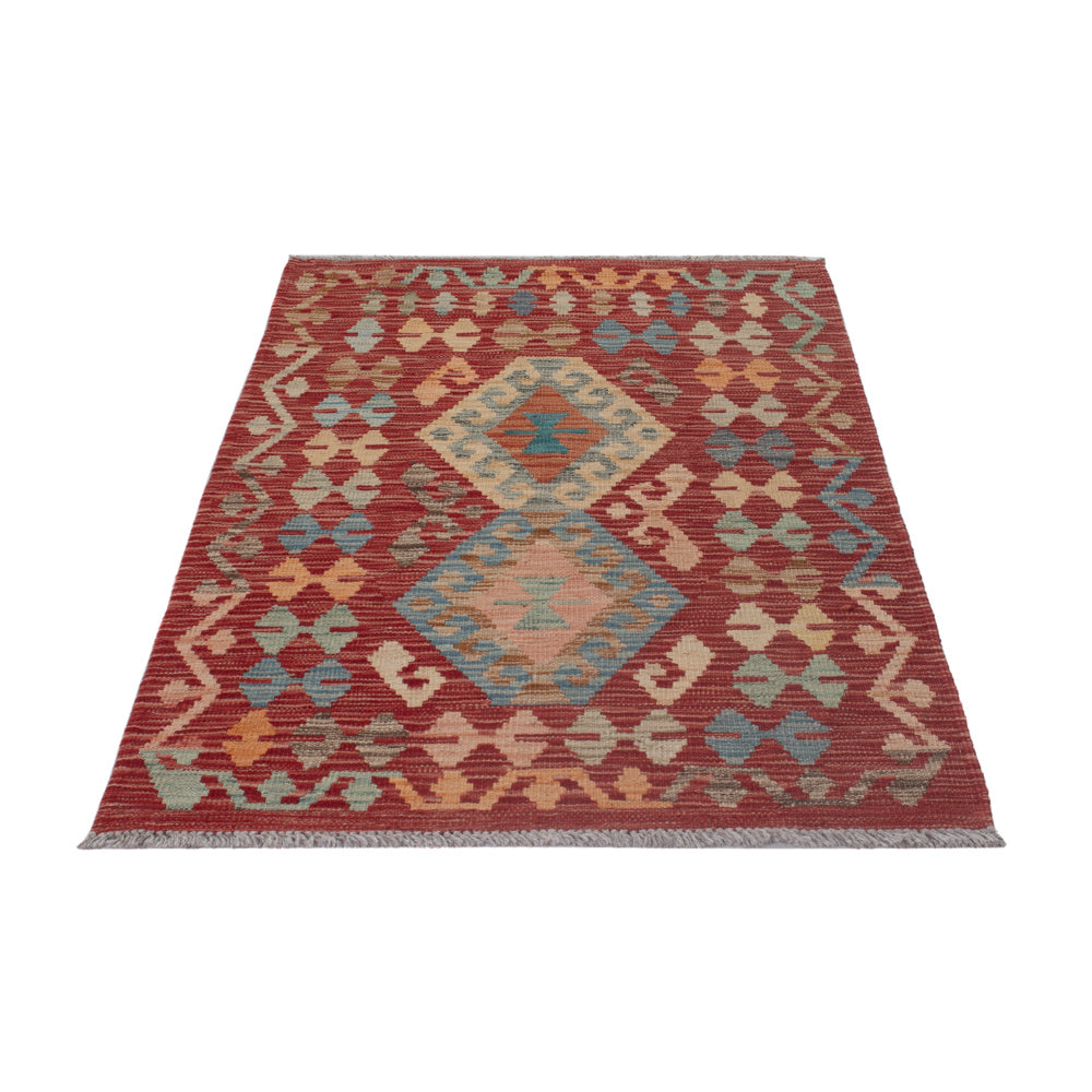 Kelim Teppich - Splash - 124 x 78 cm - mehrfarbig