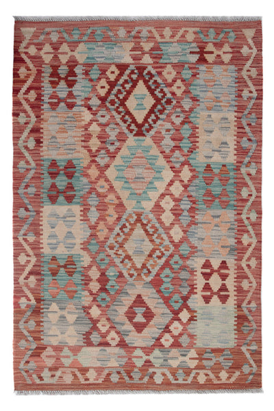 Kilim Maimana Alfombra 88x127cm - Alfombra de lana
