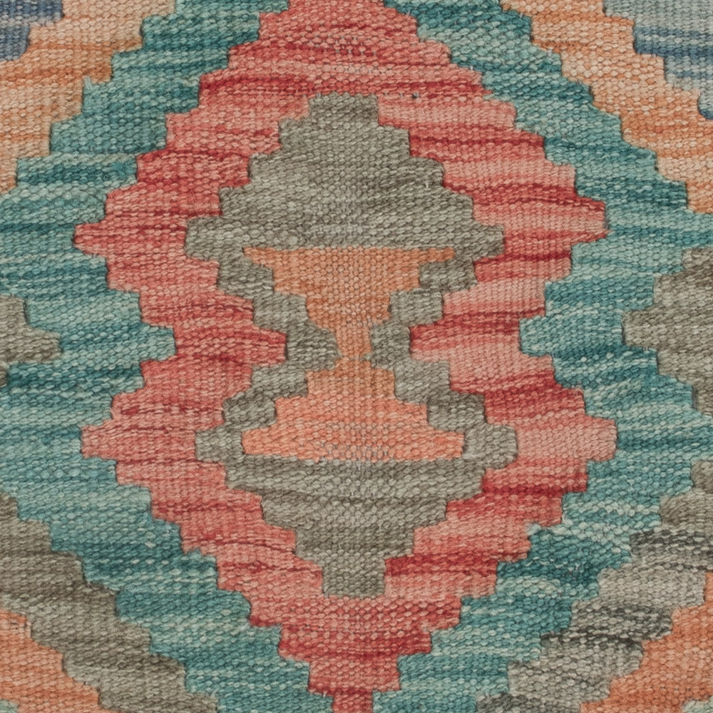 Alfombra Kelim - Splash - 117 x 79 cm - multicolor