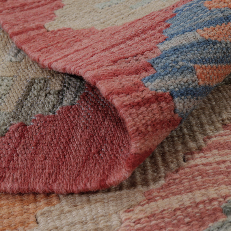 Alfombra Kelim - Splash - 117 x 79 cm - multicolor